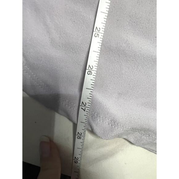 Ultra Flirt Super Soft Pajama Top with Floral Edging Size Medium Purple - Picture 6 of 7